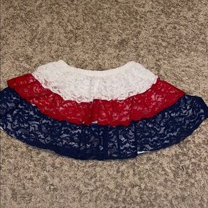American colored kid skirt